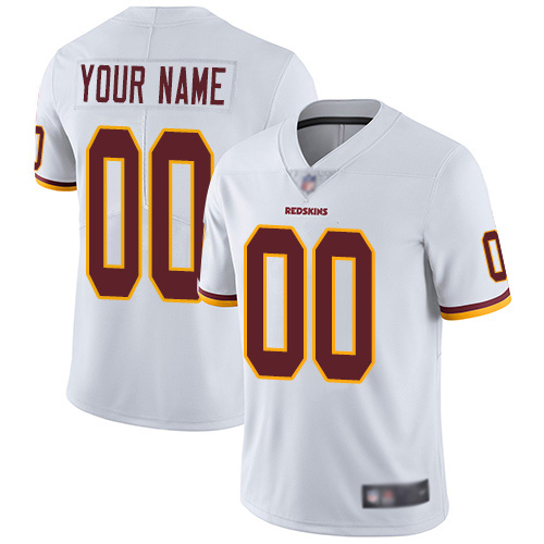 Limited White Men Road Jersey NFL Customized Football Washington Redskins Vapor Untouchable->customized nfl jersey->Custom Jersey